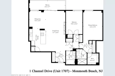 1 Channel Drive #1707, Monmouth Beach, NJ 07750 - Photo 39