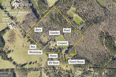 3446 Liberty Church Road, Monticello, GA 31064 - Photo 3