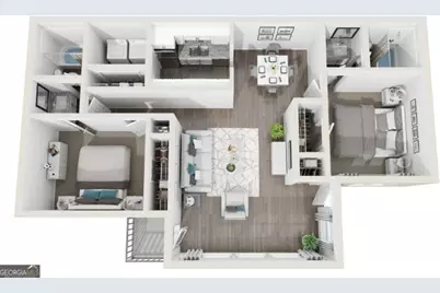 1173 N Hariston Road #2802, Stone Mountain, GA 30083 - Photo 19