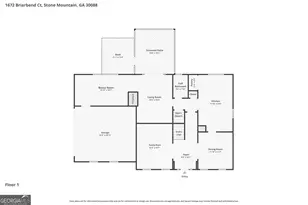1672 Briarbend Ct, Stone Mountain, GA 30088 - Photo 3