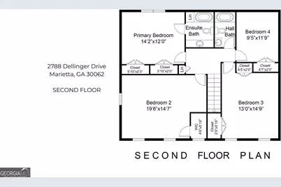 2788 Dellinger Drive, Marietta, GA 30062 - Photo 3