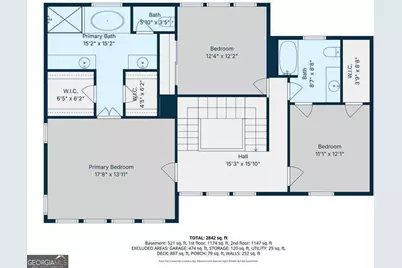 480 Chimney Bluff, Alpharetta, GA 30022 - Photo 41