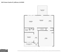 284 Crimson Feather Dr, Jefferson, GA 30549 - Photo 49