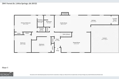 3941 Forest Drive, Lithia Springs, GA 30122 - Photo 47