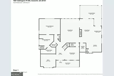 1887 Addington Place NW, Acworth, GA 30101 - Photo 55