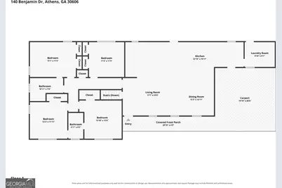 140 Benjamin Drive, Athens, GA 30606 - Photo 41