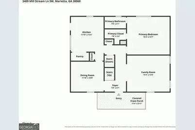 3409 Mill Stream Lane SW, Marietta, GA 30060 - Photo 5