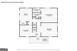 3409 Mill Stream Ln SW, Marietta, GA 30060 - Photo 5
