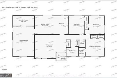 1077 Ponderosa Park Drive, Forest Park, GA 30297 - Photo 3