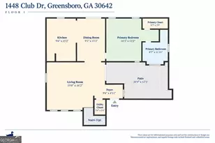 1448 Club Dr, Greensboro, GA 30642 - Photo 3