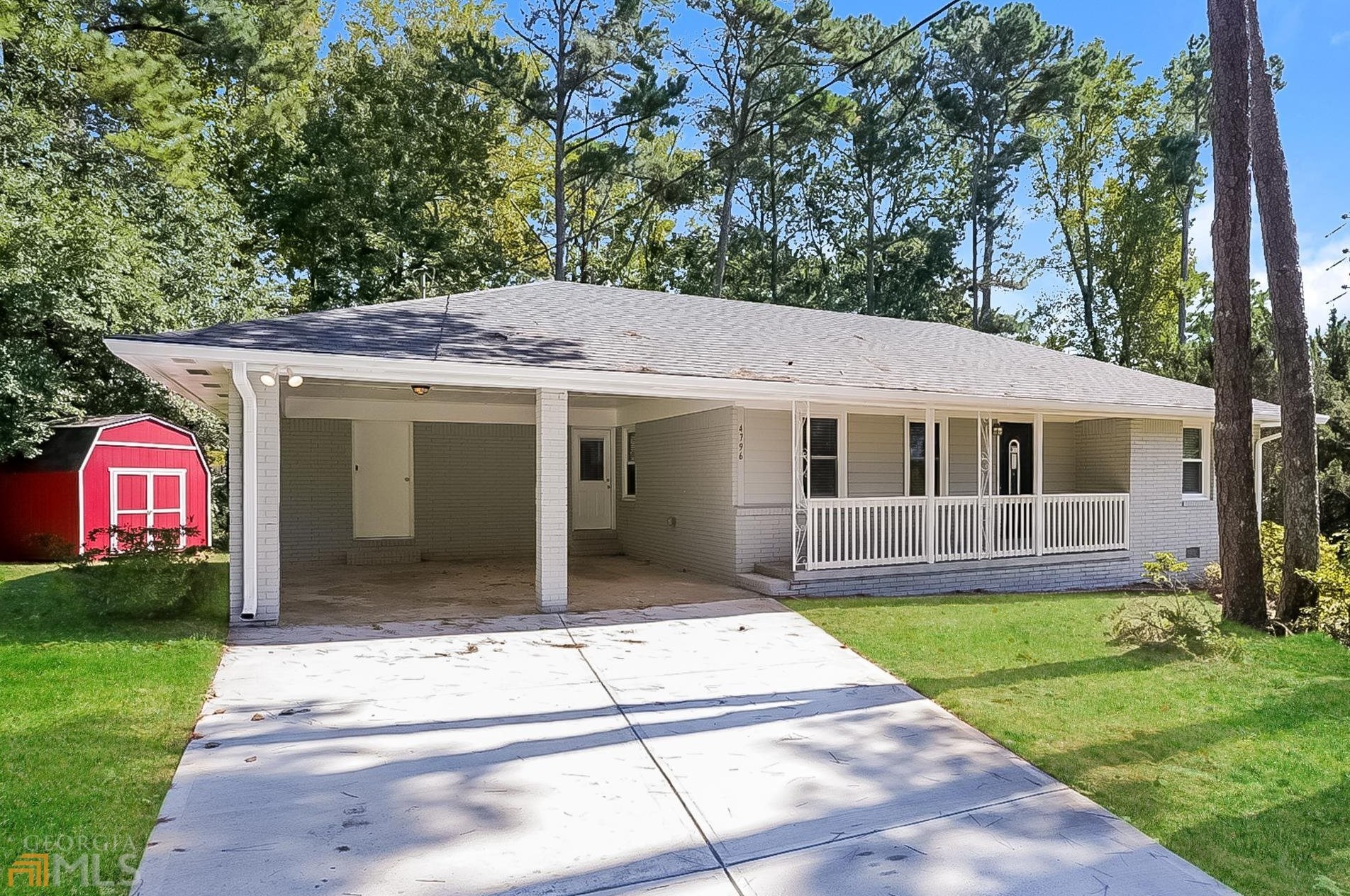 4796 Forest Trl, Douglasville GA  30135-1700 exterior