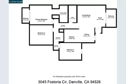 3045 Fostoria Cir, Danville, CA 94526 - Photo 3