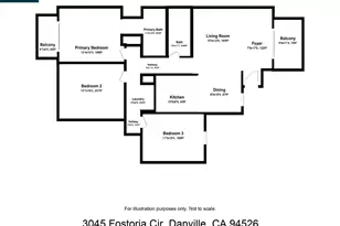 3045 Fostoria Cir, Danville, CA 94526 - Photo 3