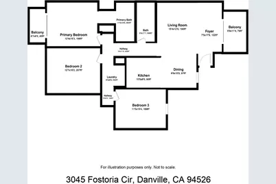 3045 Fostoria Cir, Danville, CA 94526 - Photo 3