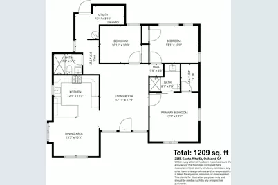 2151 Santa Rita St, Oakland, CA 94601 - Photo 35