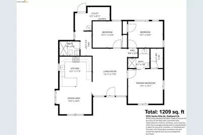 2151 Santa Rita St, Oakland, CA 94601 - Photo 35