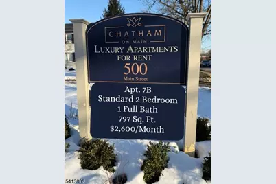 500 Main St - Apt. #7B, Chatham, NJ 07928 - Photo 1
