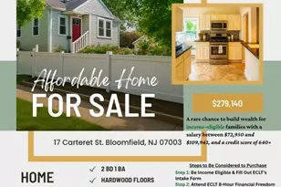 17 Carteret St, Bloomfield, NJ 07003 - Photo 1