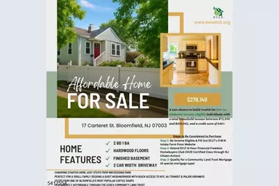 17 Carteret St, Bloomfield, NJ 07003 - Photo 1