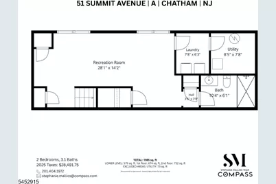 51 Summit Ave, Unit A, Chatham, NJ 07928 - Photo 35
