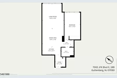 7002 Kennedy Blvd #18B, Guttenberg, NJ 07093 - Photo 13