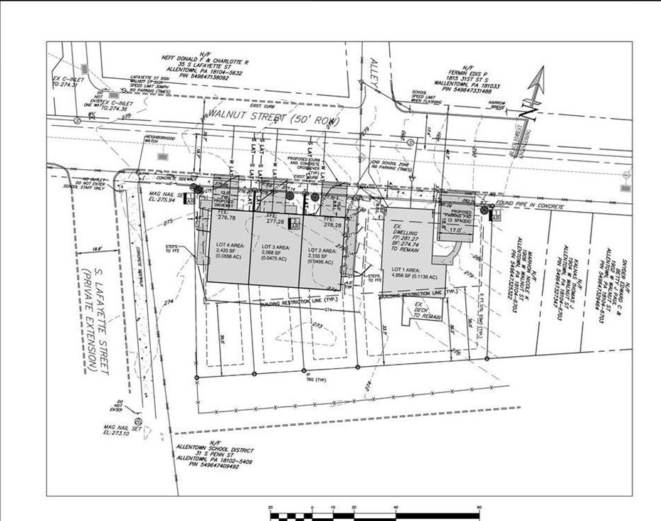 1910 Walnut St, Allentown PA  18104-6703 exterior