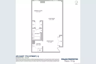 495 E 7th Street #1J, Brooklyn, NY 11218 - Photo 7