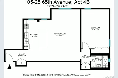 105-34 65th Avenue #4B, Forest Hills, NY 11375 - Photo 7