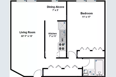 241-20 Northern Boulevard #3H, Douglaston, NY 11362 - Photo 5