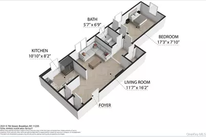 2531 E 7th Street #1J, Brooklyn, NY 11235 - Photo 11