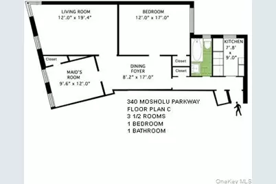 340 E Mosholu Parkway S #2-C, Bronx, NY 10458 - Photo 1