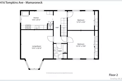 416 Tompkins Avenue #SECOND FLOOR, Mamaroneck, NY 10543 - Photo 3