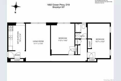 1802 Ocean Parkway #D18, Brooklyn, NY 11223 - Photo 13