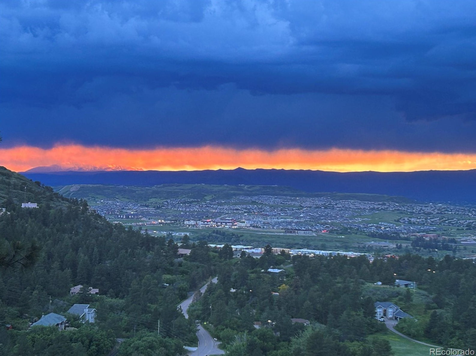 5059 Mesa Dr, Castle Rock CO 80108-9358 exterior