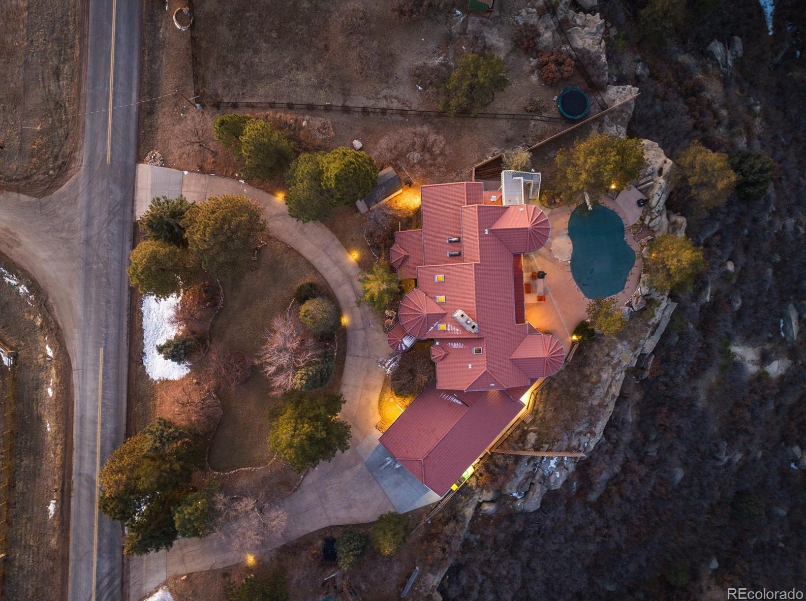 4925 Mesa Dr, Castle Rock CO  80108-9358 exterior