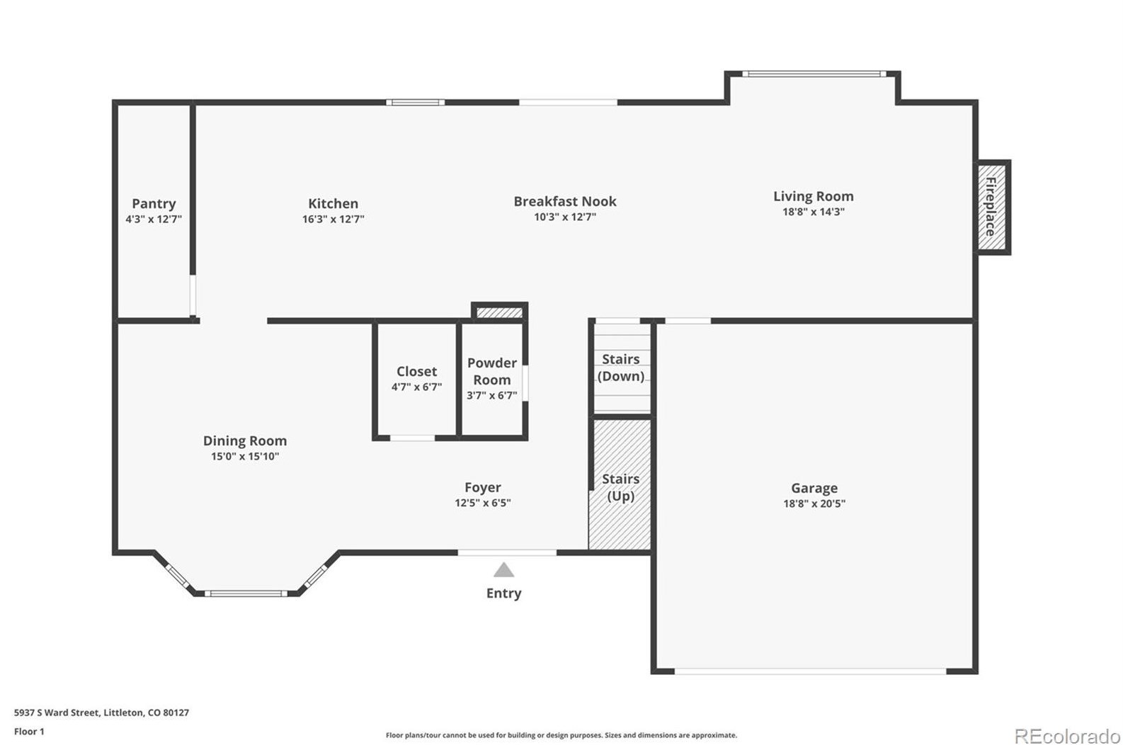 5937 Ward St, Littleton CO exterior