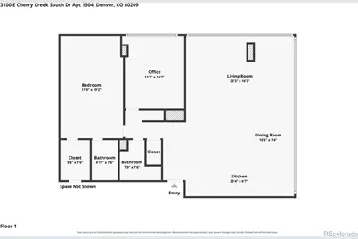 3100 E Cherry Creek South Drive #1504, Denver, CO 80209 - Photo 27