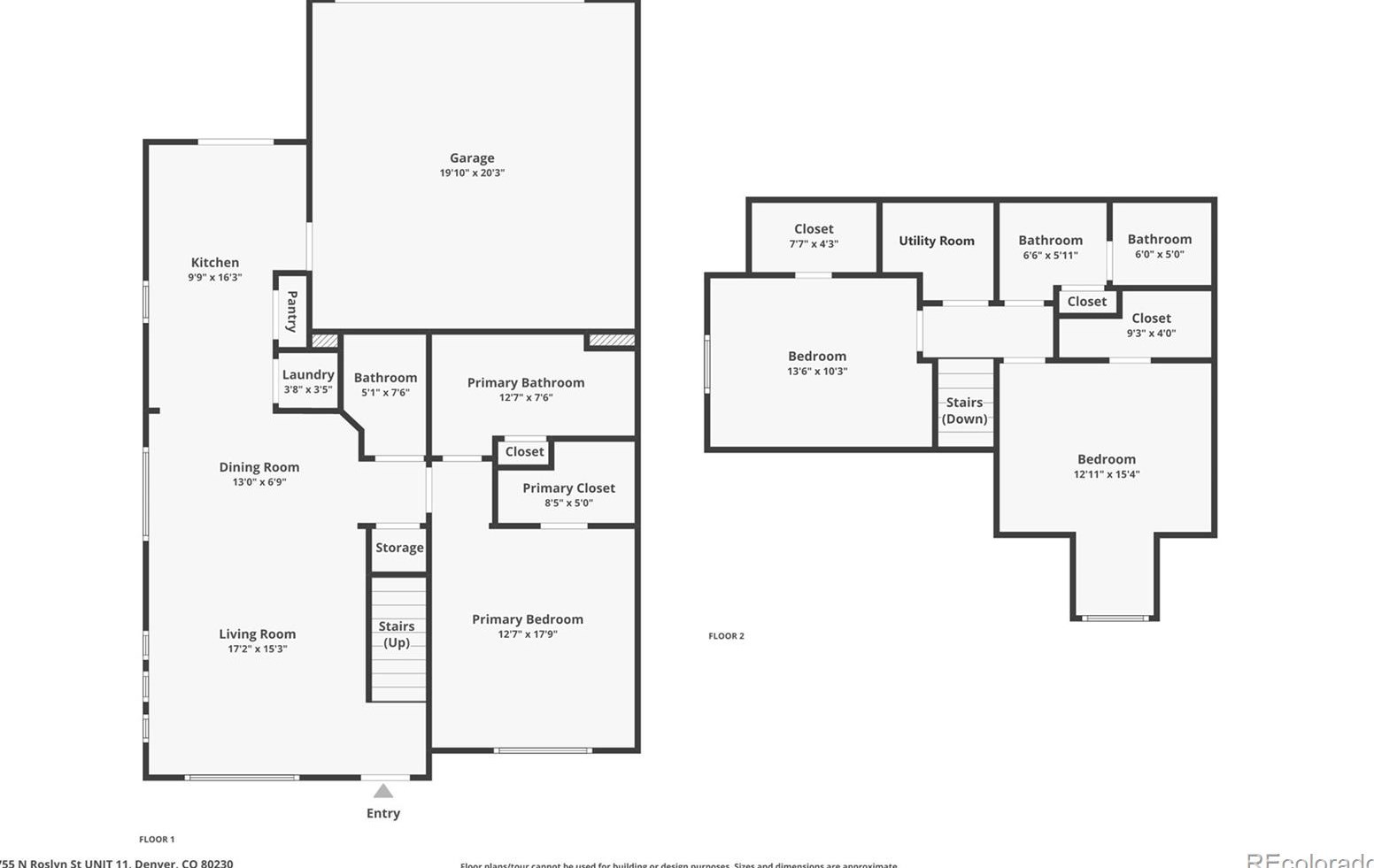 755 Roslyn St, Denver CO  80230-7217 exterior
