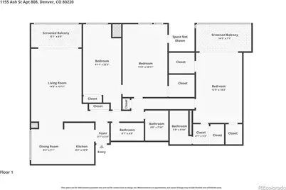 1155 N Ash Street #806, Denver, CO 80220 - Photo 31