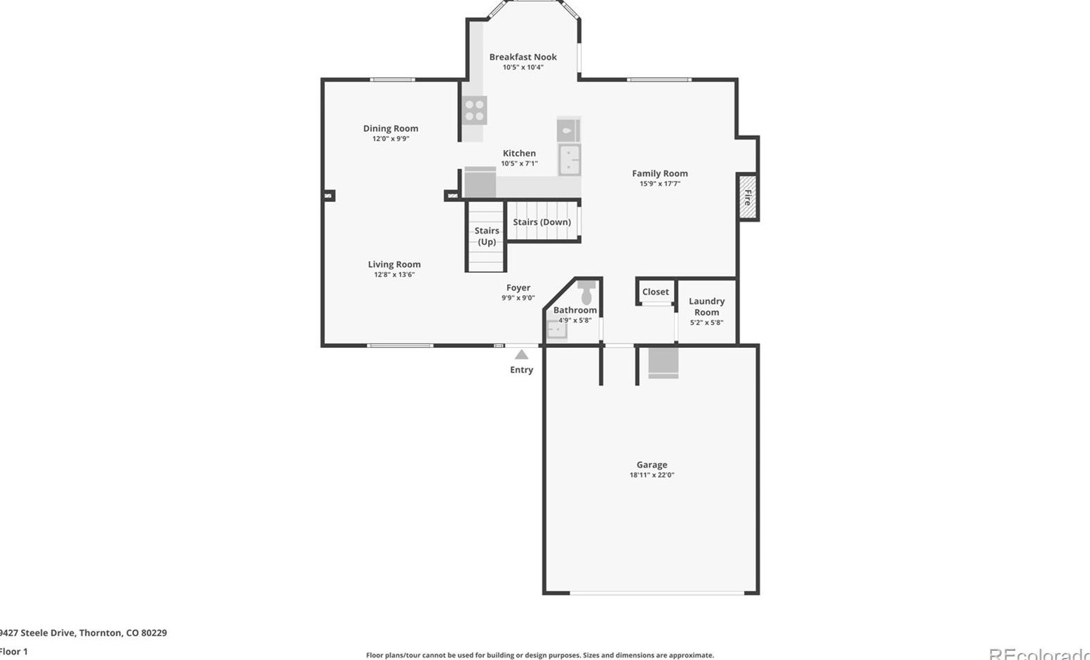 9427 Steele Dr, Denver CO  80229-3924 exterior