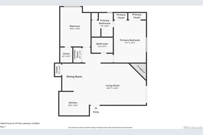 13095 W Cedar Drive #302, Lakewood, CO 80228 - Photo 3