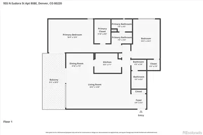955 Eudora Street #808E, Denver, CO 80220 - Photo 41
