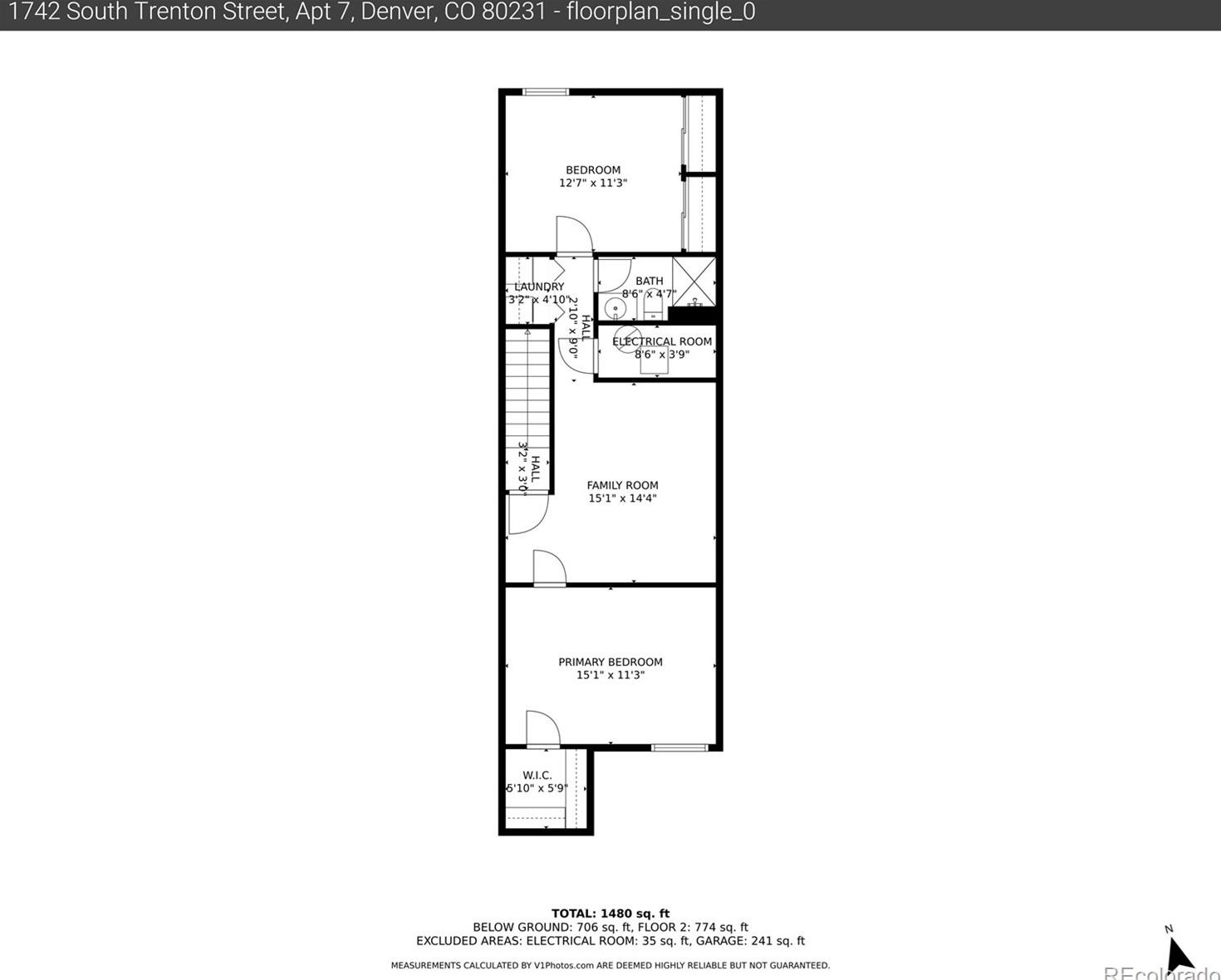 1742 Trenton St, Denver CO  80220-2047 exterior