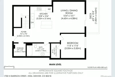 1700 N Emerson Street #304, Denver, CO 80218 - Photo 37