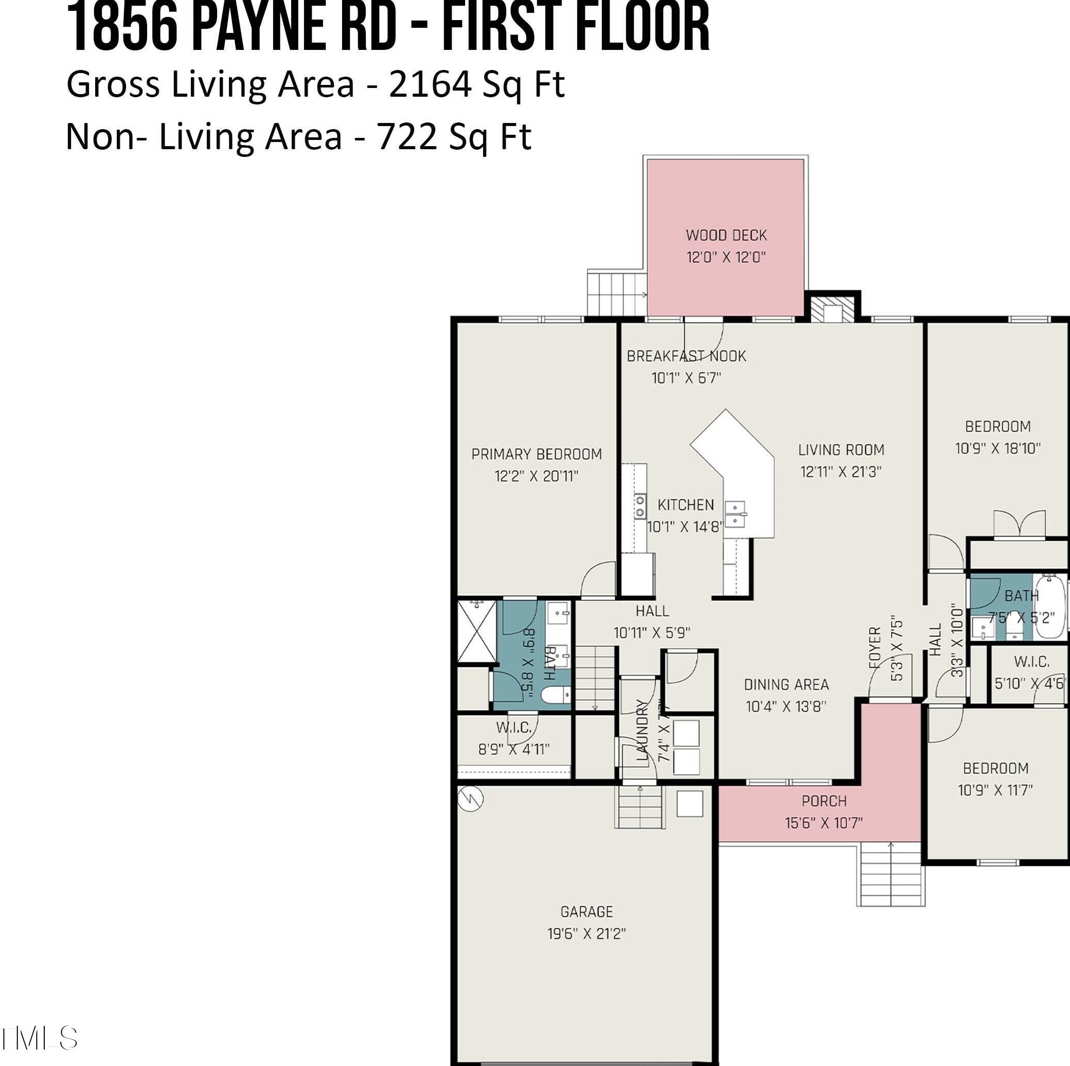 1856 Payne Rd, Graham NC  27253-9659 exterior