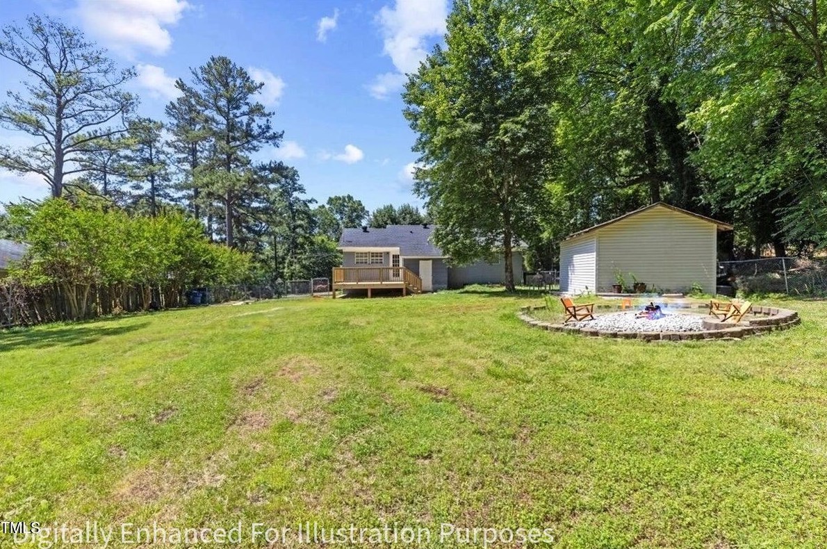 3032 Rosebriar Dr, Durham NC  27705-1522 exterior