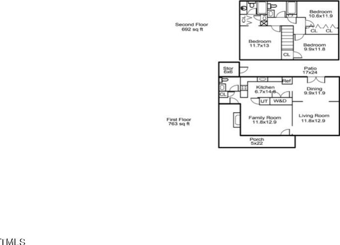 3211 Lassiter St, Durham NC  27707-3879 exterior