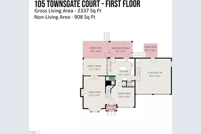 105 Townsgate Court, Holly Springs, NC 27540 - Photo 3