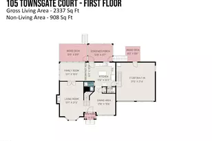 105 Townsgate Ct, Holly Springs, NC 27540 - Photo 3