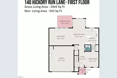 140 Hickory Run Lane, Youngsville, NC 27596 - Photo 25